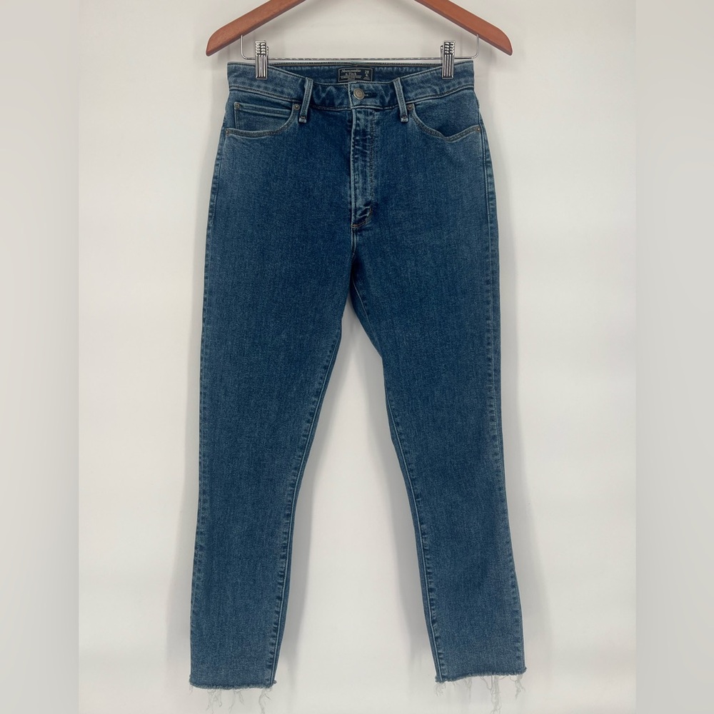 Abercrombie‎ & Fitch Simone High Rise Ankle Blue Jeans Size 28/6